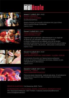 Danza Bharatanatyam allo Spazio Molecole