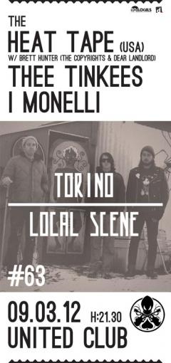 Destrage + Taste Revenge + The Heat Tape + The Thinkees + I Monelli allo United Club
