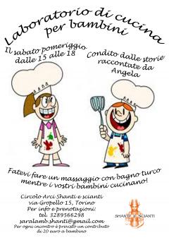 Laboratorio di cucina per bambini