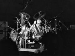 I Corvi -  Claudio Benassi batteria  - Conegliano 1989