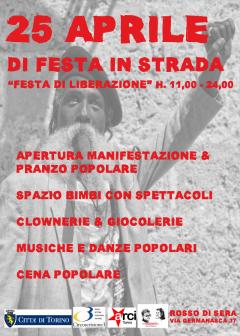 25 Aprile di Festa in Strada a cura di Itinerante