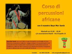 Corso di percussioni africane