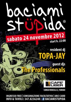 Baciami stupida party al Café Liber 