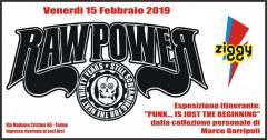 Raw Power, TBA, Punk is just the beginning by Marco Garripoli