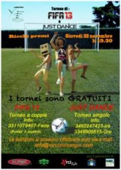 "Gli Altri" presentano: serata no alcool torneo di Fifa 13 e Just Dance al Margot