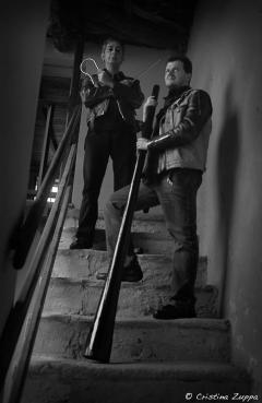 Concerto del duo Andrea Ferroni (didgeridoo) & Lord Theremin (theremin, loops&effects)