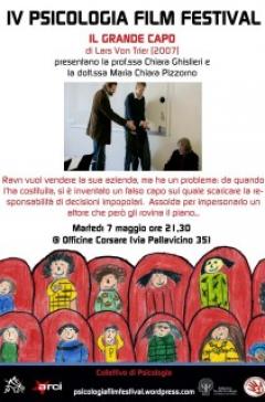 Psicologia film festival: "Il grande capo" di Lars Von Trier alle Officine Corsare