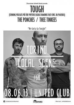 Act 68 // Tough (Piacenza) + The Ponches + Thee Tinkees allo United Club