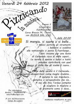 Pizzicando in maschera, al Fuoriluogo 