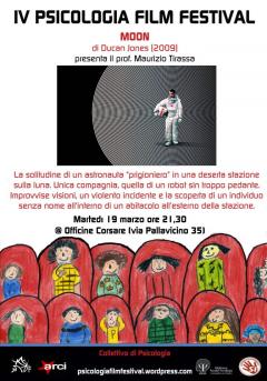 Psicologia film festival: Proiezione di "Moon" di Ducan Jones alle Officine Corsare