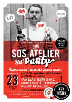 SOS ATELIER - YES! PARTY || Torino, 230613