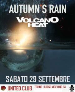 Autumn's rain + Volcano Heat allo United Club