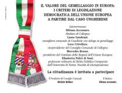 Città di Collegno - 09/05 Consiglio Comunale aperto in occasione della Festa dell'Europa