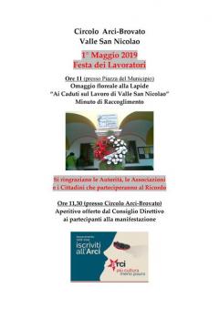 MAGGIO DI EVENTI ALL'ARCI BROVATO