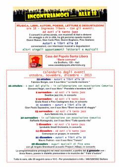 "Incontriamoci .... alle 18" @ Casa del Popolo Asti