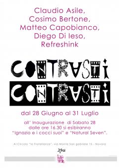 IMMAGINARCI - l’arte in circolo || mostra collettiva ||  “Contrasti”.
