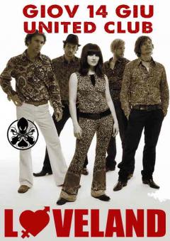 Lana Loveland in concerto allo United Club