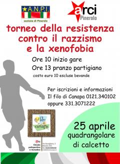 Torneo della Resistenza contro il razzismo e per i diritti