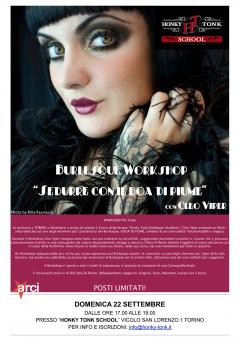 WORKSHOP "Sedurre con il...Boa di Piume" a cura di Honky Tonk