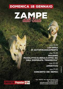 ZAMPE dal Sud - iniziativa di autofinanziamento @Casseta Popular