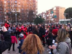 #1billionrising Flash Mob a #Collegno