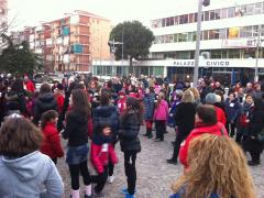 #1billionrising Flash Mob a #Collegno