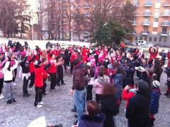 #1billionrising Flash Mob a #Collegno