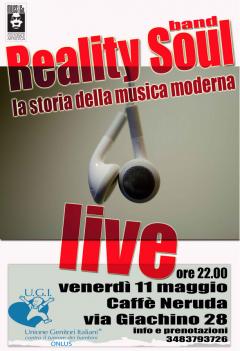 Reality soul band live al Cafè Neruda 
