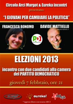Eureka presenta: “I giovani per cambiare la politica” al Margot