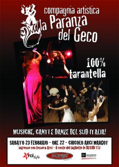 La Paranza del Geco al Margot