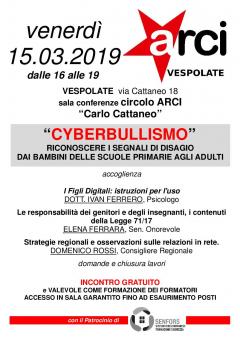 "Cyberbullismo" riconoscere i segnali di disagio dai bambini delle scuole primarie agli adulti