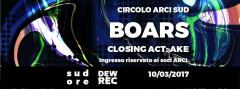 •sudore #3• BOARS + AKE @Circolo Sud