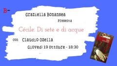 Graziella Bonansea - "Cécile. Di sete e di acque"