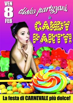 Disko Partyzani in Candy party al Margot