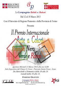 Premiazione Concorso Internazionale "Arte a Colori " ed. 2013