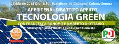Tecnologia Green con Francesca Bonomo e Umberto D'Ottavio