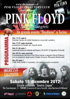 Grande evento 'floydiano' a cura dell'Anatra Zoppa