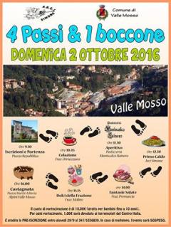 4 passi 1 boccone