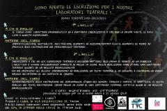 Iscrizioni aperte per i laboratori teatrali de Il Cerchio di Gesso