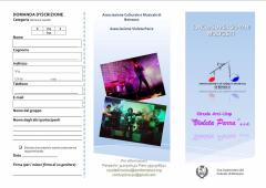 CONCORSO PER GIOVANI MUSICISTI 2017
