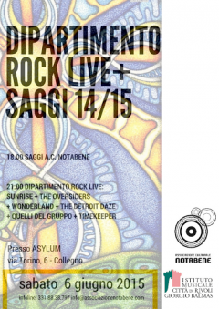 Dipartimento Rock Live + Saggi 14/15