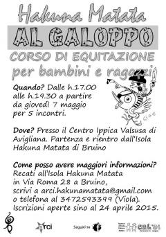AL GALOPPO - corso di equitazione per bambini e ragazzi