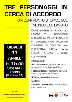 Tre personaggi in cerca di accordo - un dibattito a cura di Altera
