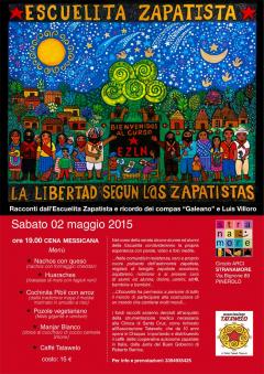 serata zapatista allo Stranamore