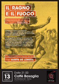 presentazione del romanzo "Il Ragno e il fuoco" al Caffè Basaglia
