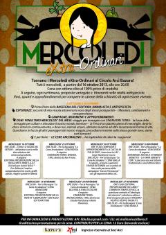 Mercoledì eXtra-Ordinari al Bazura