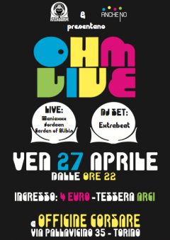 Ohm Live alle Officine Corsare