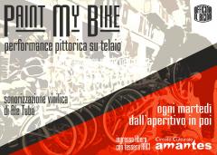 Paint my bike, con Ale Tubo, Monica Indelicato e Il Bicino all'Amantes