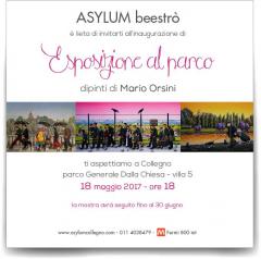 Mario Orsini: esposizione al parco