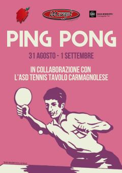 Ping Pong all'aperto al Margot